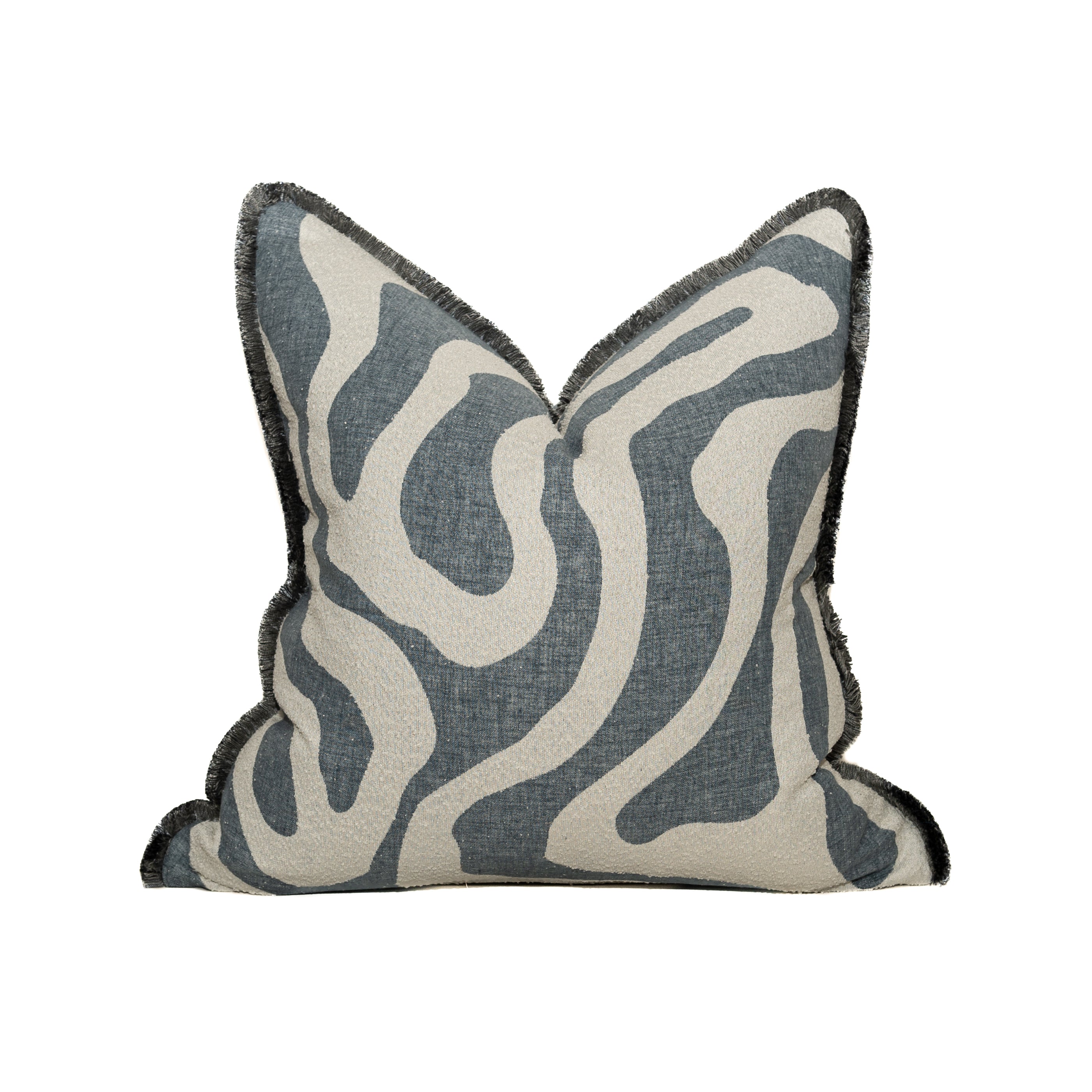 Krista Kort Fryns Blågrå