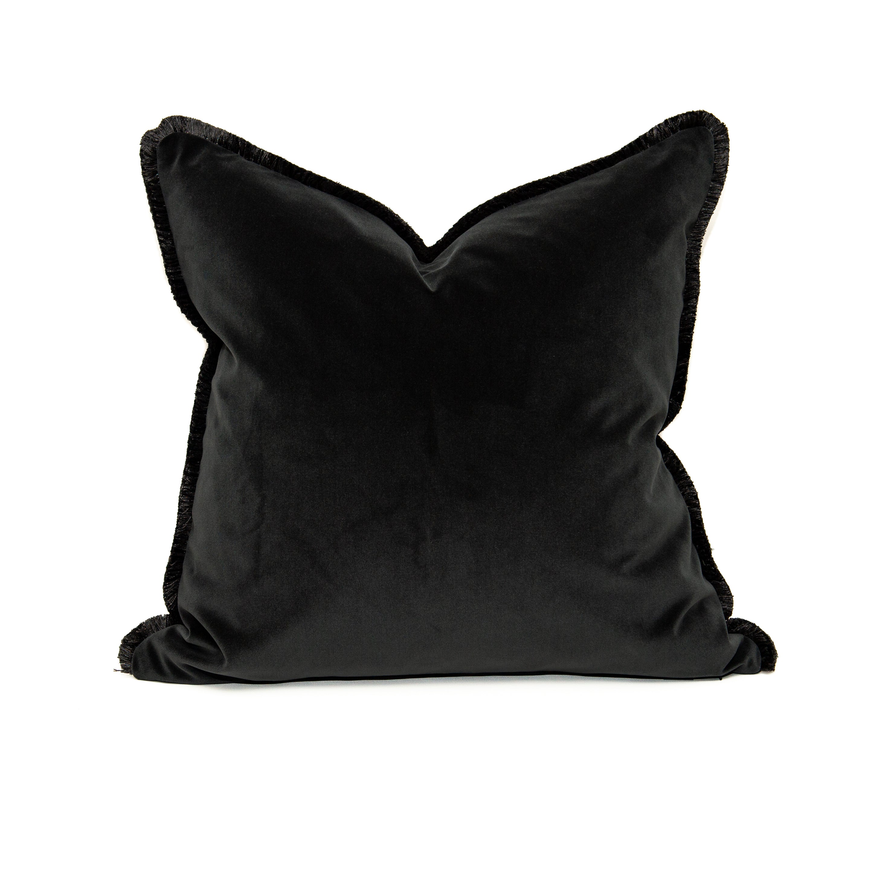 Axelle Kort Fryns Gråsort